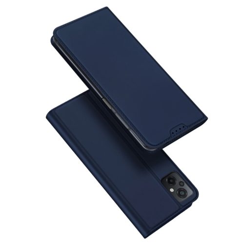 Dux Ducis Skin Pro Case Xiaomi Poco M5 Wallet Holster Cover Blue