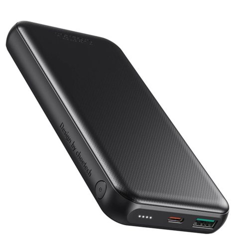 Choetech powerbank 10000mAh 18W QC PD USB / USB C black