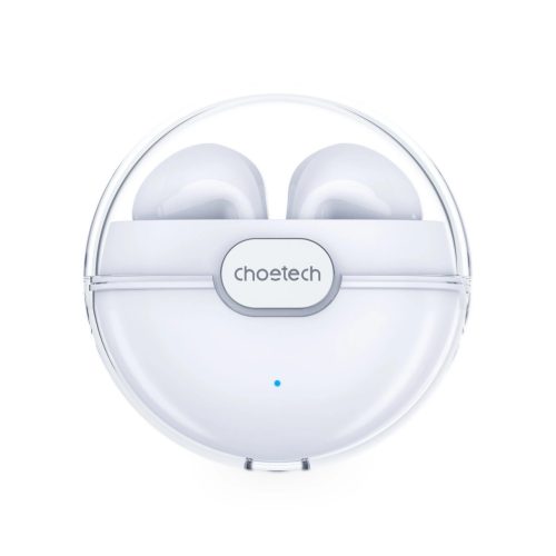 Choetech TWS wireless headphones with charging case white (BH-T08)