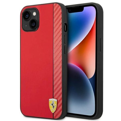 Ferrari FEHCP14SAXRE iPhone 14 6.1" red/red hardcase Carbon