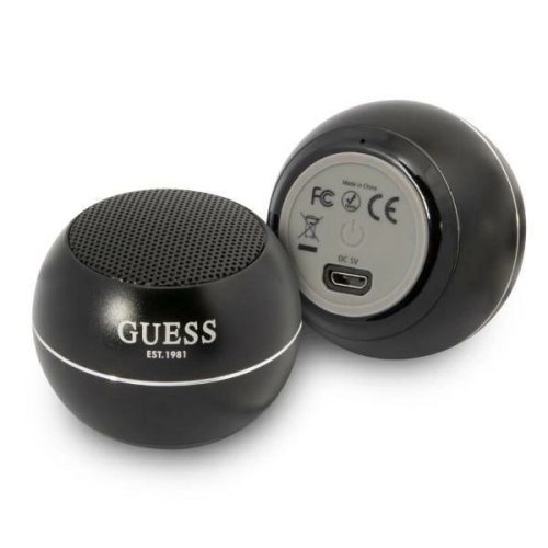 Guess Bluetooth speaker GUWSALGEK Speaker mini black / black