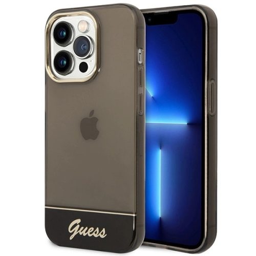 Guess GUHCP14LHGCOK iPhone 14 Pro 6.1 "black / black hardcase Translucent