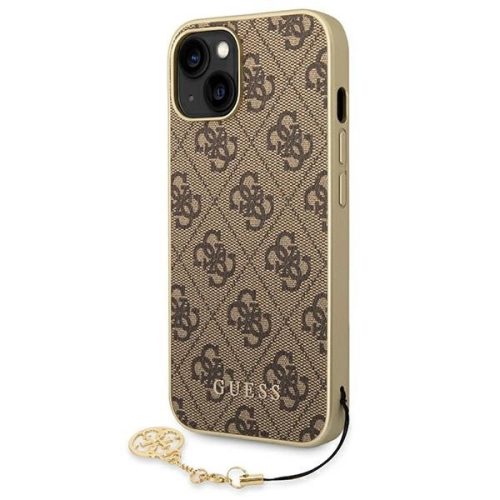 Guess GUHCP14MGF4GBR iPhone 14 Plus 6,7 "brown / brown hardcase 4G Charms Collection