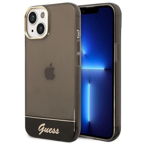 Guess GUHCP14MHGCOK iPhone 14 Plus 6.7 "black / black hardcase Translucent