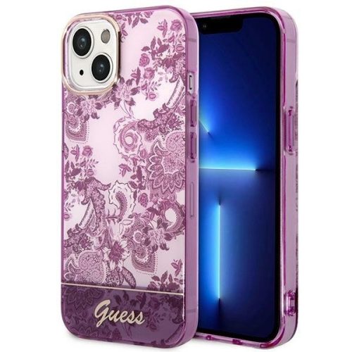 Guess GUHCP14MHGPLHF iPhone 14 Plus 6.7" fuchsia/fuschia hardcase Porcelain Collection