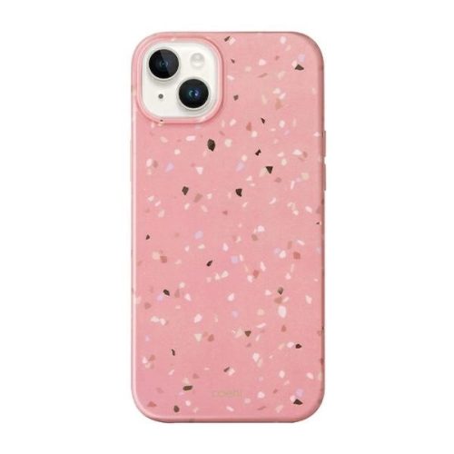 Uniq case Coehl Terrazzo iPhone 14 6.1 "pink / coral pink