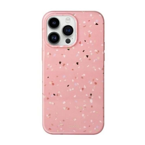 Uniq case Coehl Terrazzo iPhone 14 Pro 6.1 "pink / coral pink