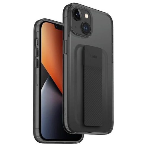 Uniq case Heldro Mount iPhone 14 Plus 6.7 "black / vapor smoke