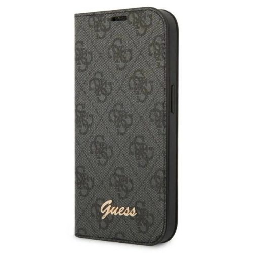 Guess GUBKP14MHG4SHK iPhone 14 Plus 6.7 "black / black book 4G Vintage Gold Logo