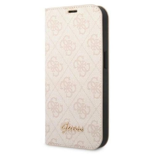 Guess GUBKP14MHG4SHP iPhone 14 Plus 6.7 "pink / pink book 4G Vintage Gold Logo