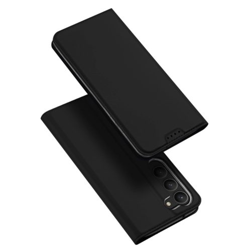 Dux Ducis Skin Pro case for Samsung Galaxy S23 flip cover card wallet stand black