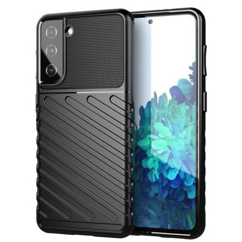 Thunder Szilikon Tok Szilikon Tok Samsung Galaxy A14 5G armor Szilikon Tok Fekete