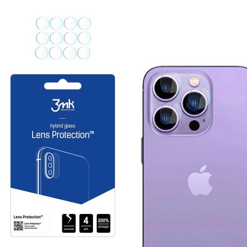 Camera Glass For iPhone 14 Pro Max / 14 Pro 7H For 3mk Series Lens Protection Lens