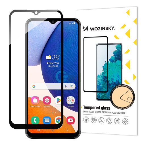 Wozinsky Full Glue Tempered Glass Samsung Galaxy A14 5G / A14 9H Full Screen Tempered Glass With Black Frame