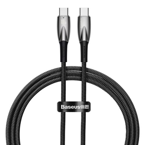 Baseus CADH000701 USB-C - USB-C PD cable 100W 5A 480Mb/s 1m - black