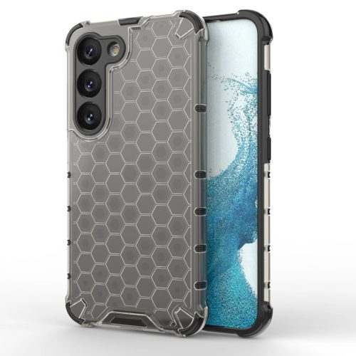 Honeycomb Samsung Galaxy S23 Armored hybrid Szilikon Tok Fekete