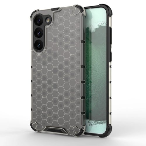 Honeycomb Samsung Galaxy S23+ Armored hybrid Szilikon Tok Fekete