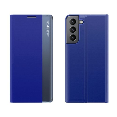 New Sleep Case case for Samsung Galaxy S23+ cover with flip stand blue