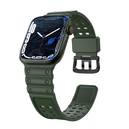 Strap Triple Protection Apple Watch SE strap, 9, 8, 7, 6, 5, 4, 3, 2, 1 (41, 40, 38 mm) band bracelet green