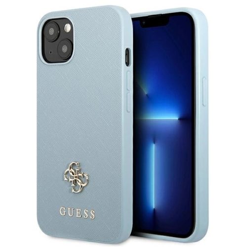 Guess GUHCP13MPS4MB iPhone 13 6.1" blue/blue hardcase Saffiano 4G Small Metal Logo