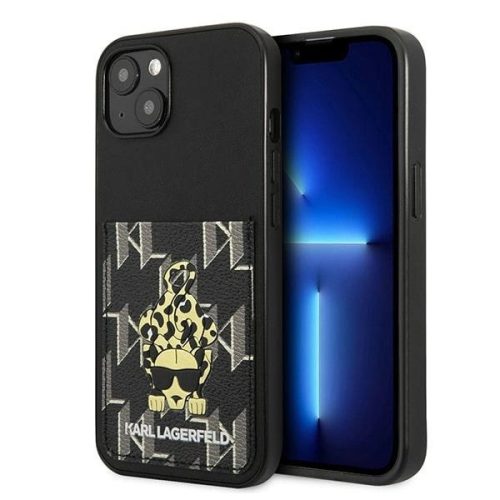 Karl Lagerfeld Karlimals Cardslot case for iPhone 13 - black