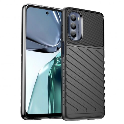 Thunder Szilikon Tok Motorola Moto G62 5G armor Szilikon Tok Fekete