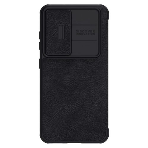 Nillkin Qin Leather Pro Case Case for Samsung Galaxy S23+ Cover with Flip Camera Protector Black