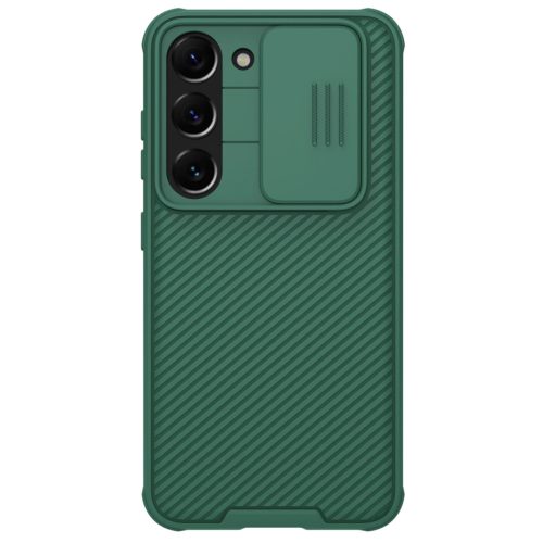 Nillkin CamShield Pro Case, case for Samsung Galaxy S23+, cover with camera cover, green