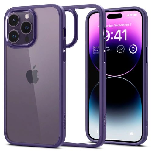 Spigen ULTRA HYBRID IPHONE 14 PRO DEEP PURPLE