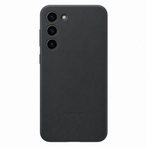 Samsung Leather Cover case for Samsung Galaxy S23+ case made of natural leather black (EF-VS916LBEGWW)