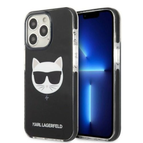 Karl Lagerfeld KLHCP13LTPECK iPhone 13 Pro / 13 6.1" hardcase black/black Choupette Head