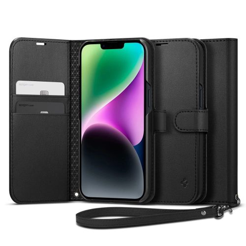 Spigen WALLET S IPHONE 14 BLACK