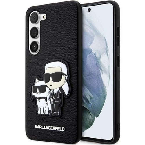 Karl Lagerfeld KLHCS23SSANKCPK S23 S911 hardcase black/black Saffiano Karl & Choupette