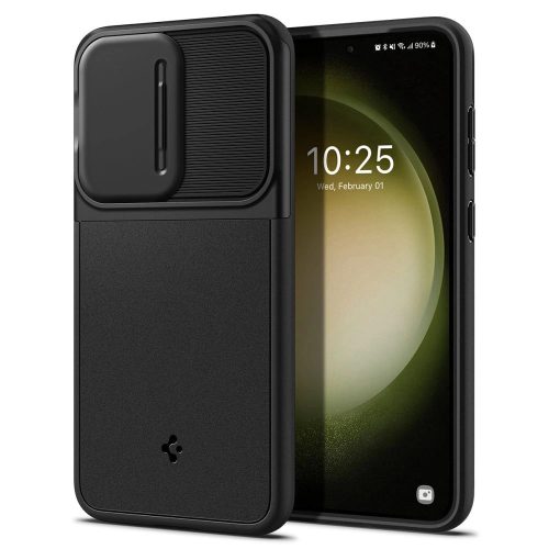 Spigen OPTIK ARMOR GALAXY S23 BLACK