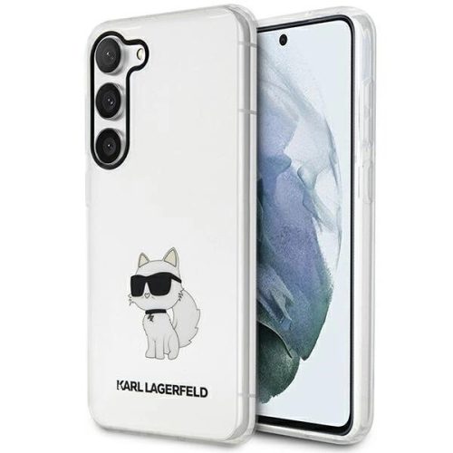 Karl Lagerfeld KLHCS23MHNCHTCT S23+ S916 transparent hardcase Ikonik Choupette