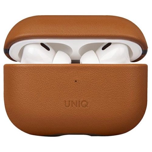 Uniq case Terra AirPods Pro 2 gen. Genuine Leather brown/toffee brown