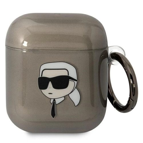 Karl Lagerfeld KLA2HNIKTCK AirPods 1/2 cover black/black Karl's Head