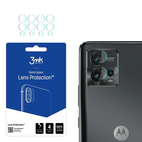 3mk Lens Protection™ hybrid camera glass for Motorola Moto G72