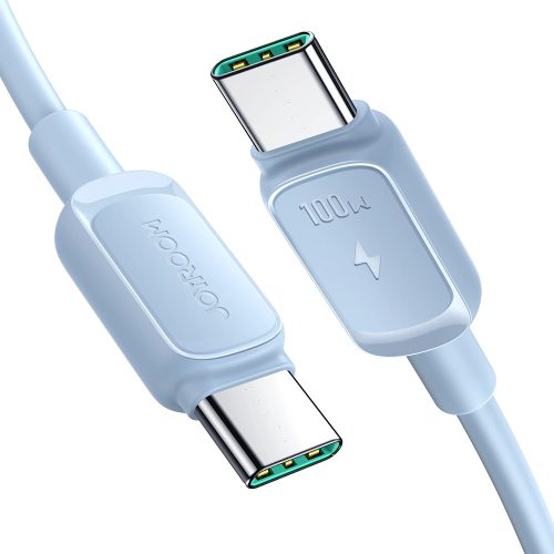 Joyroom Multi-Color Series A14 USB-C / USB-C Cable 100W 1.2 m - Blue