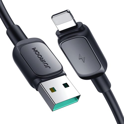 Joyroom Multi-Color Series A14 Lightning /USB-A 2.4A 1.2 m Cable - Black