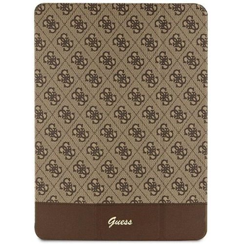 Guess 4G Stripe Allover case for iPad Pro 12.9" - brown