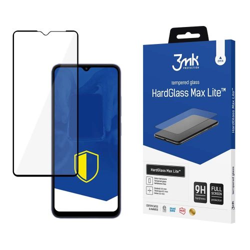 9H 3mk HardGlass Max Lite™ glass on Xiaomi Redmi 9AT