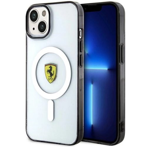 Ferrari FEHMP14SURKT iPhone 14 6.1" clear/transparent hardcase Outline Magsafe