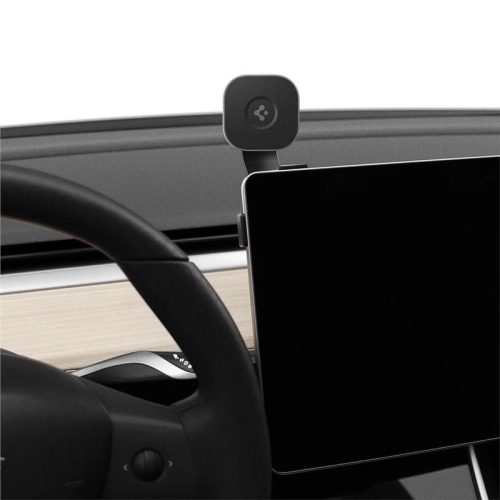 Spigen ITT90W ONETAP MAGNETIC MAGSAFE SCREEN CAR MOUNT WIRELESS CHARGER TESLA MODEL 3 / Y / X / S BLACK