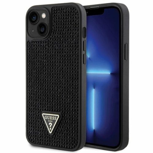 Guess GUHCP14MHDGTPK iPhone 14 Plus 6.7" black/black hardcase Rhinestone Triangle