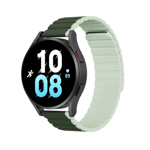 Universal Magnetic Samsung Galaxy Watch 3 45mm / S3 / Huawei Watch Ultimate / GT3 SE 46mm Dux Ducis Strap (22mm LD Version) - Green