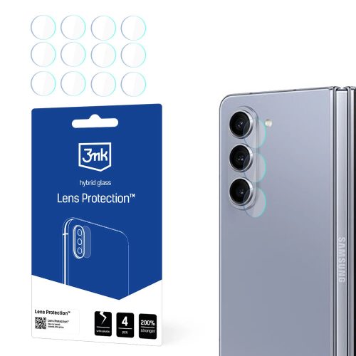 3mk Lens Protection™ hybrid camera glass for Samsung Galaxy Z Fold 5 (front)