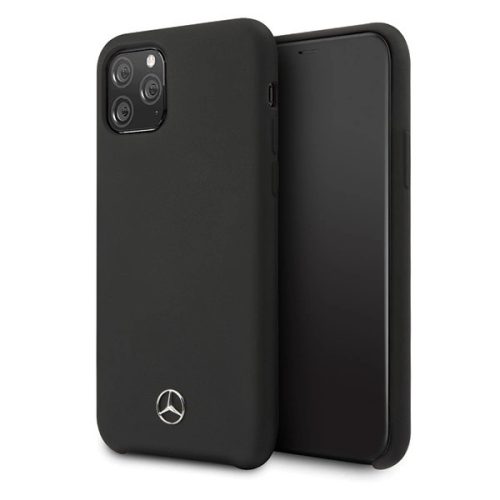 Mercedes MEHCN58SILBK iPhone 11 Pro hardcase black/black Silicone Line