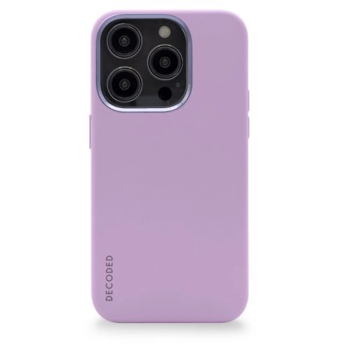 Decoded Silicone Case with MagSafe for iPhone 14 Pro Max - purple