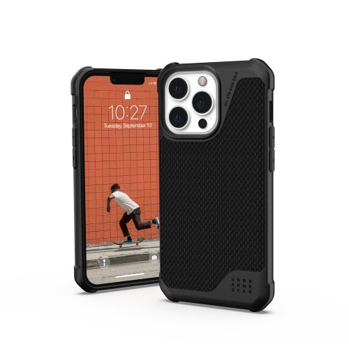 UAG Metropolis LT - protective case for iPhone 13 Pro (kevlar-black) [go]